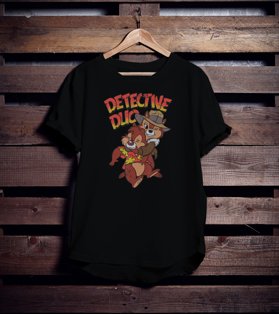 Detective Duo Disney Chip N' Dale Rescue Rangers T-Shirt