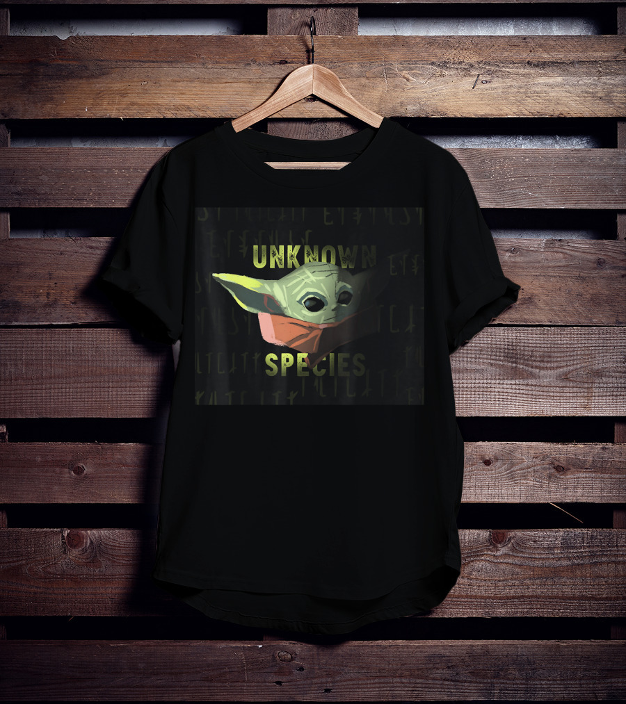 Star Wars The Mandalorian The Child Unknown Species Grogu T-Shirt