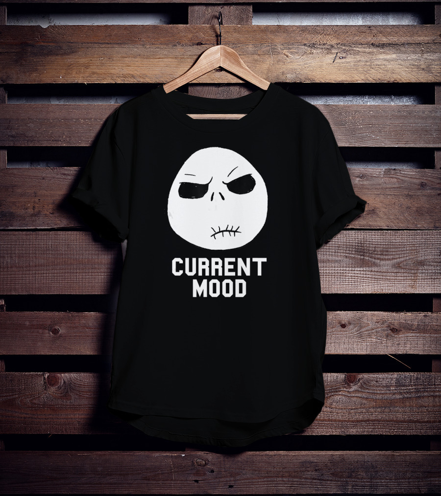 Disney Nightmare Before Christmas Jack Skellington Current Mood T-Shirt