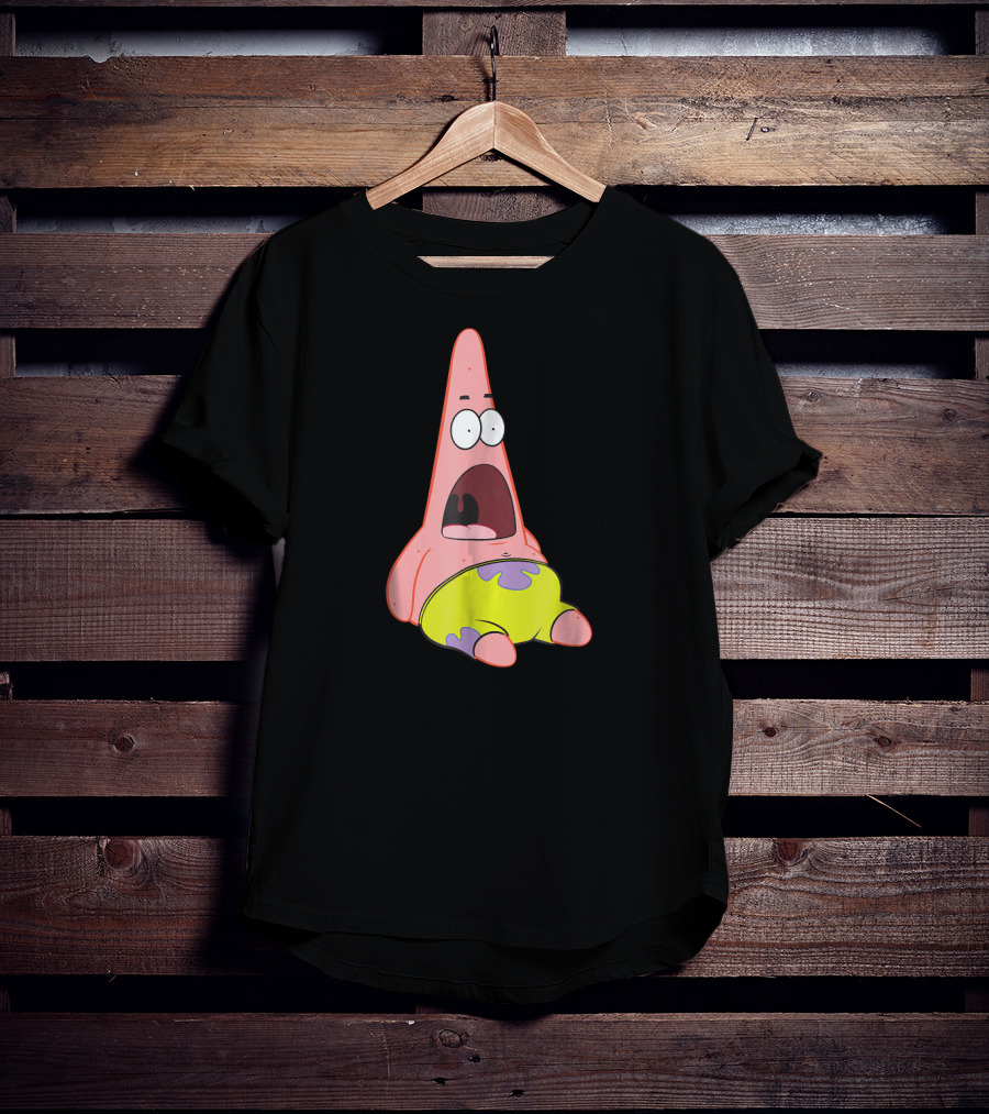 SpongeBob SquarePants Patrick Star Surprise Reaction T-Shirt