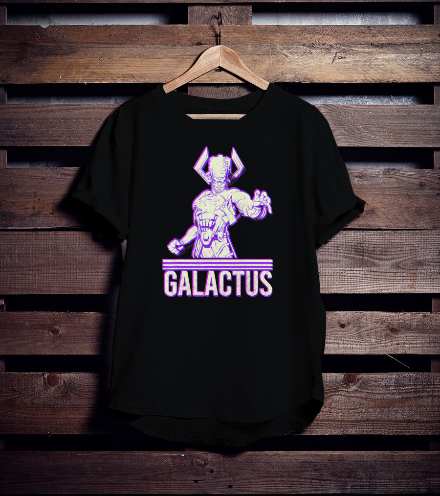 Marvel Galactus 3D Purple Cosmic Entity T-Shirt