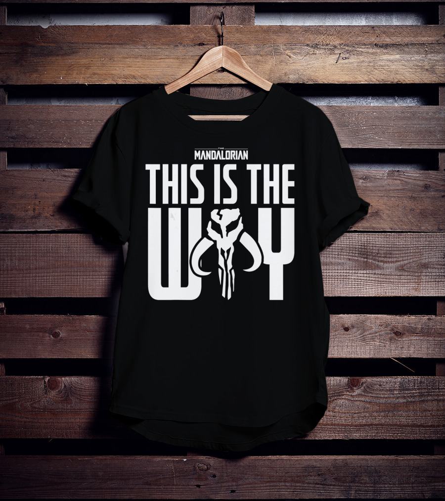 Star Wars The Mandalorian This Is The Way Mythosaur Emblem T-Shirt