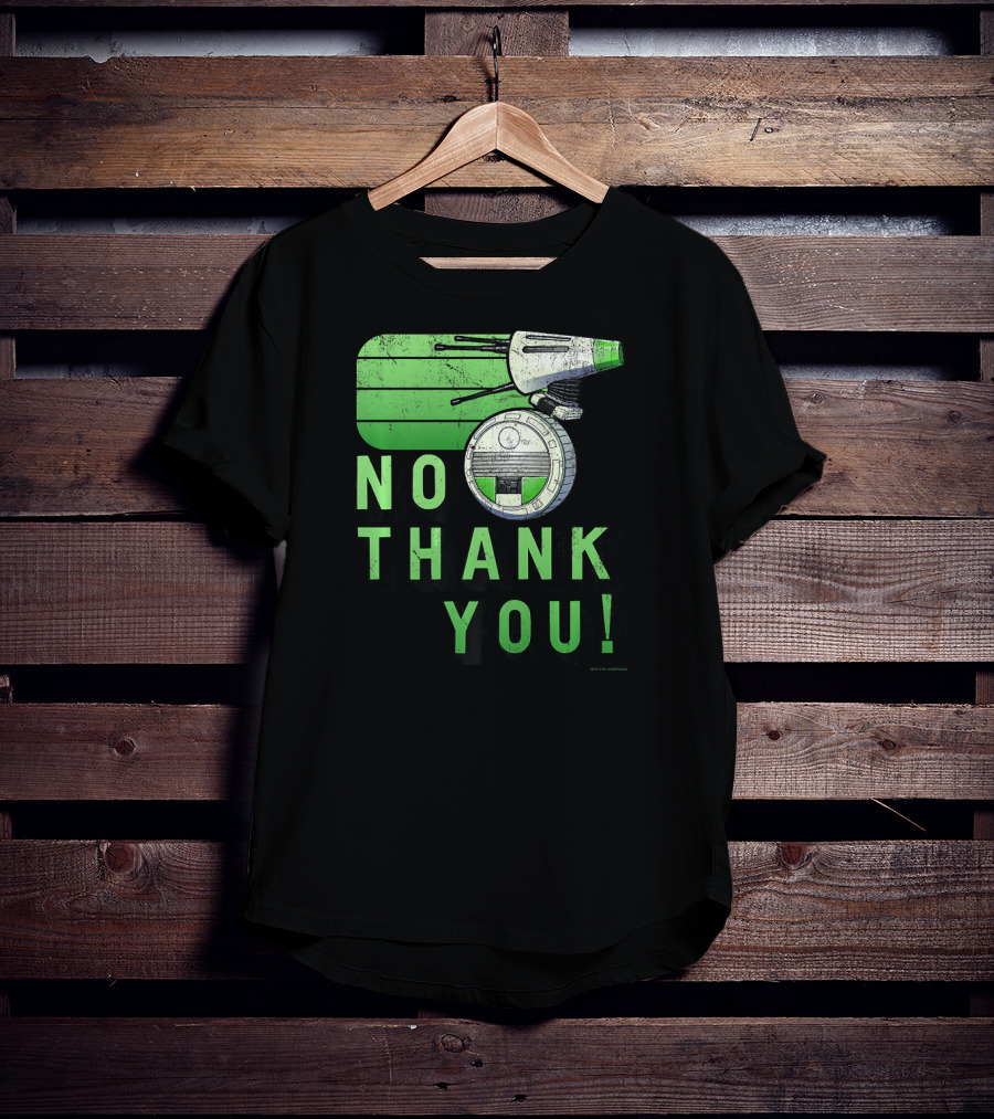 Star Wars The Rise Of Skywalker D O No Thank You Droid T-Shirt