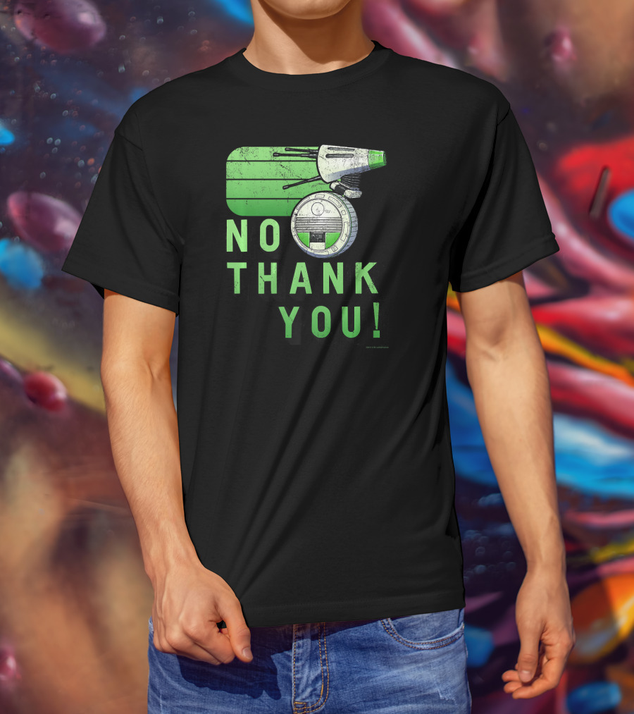 Star Wars The Rise Of Skywalker D O No Thank You Droid T-Shirt