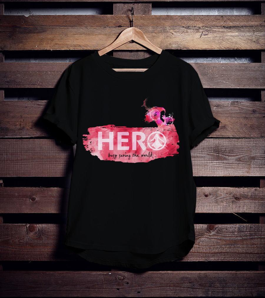 Scarlet Witch Hero Busy Saving The World Marvel T-Shirt