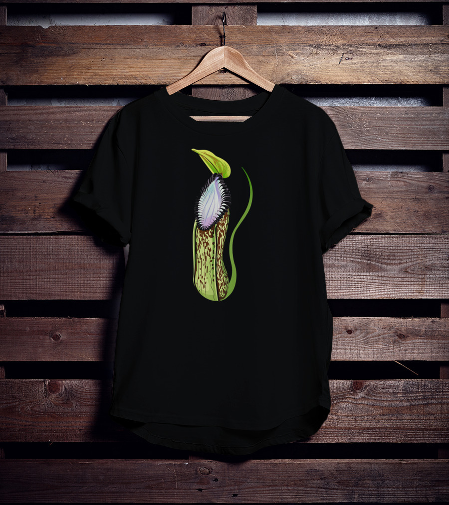 Nepenthes Hamata Carnivore Plant Pitcher Botany T-Shirt