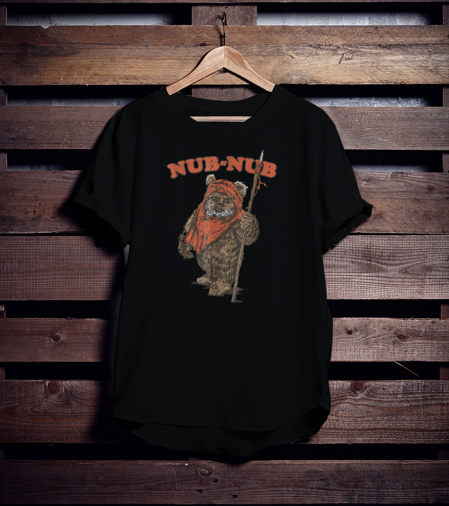 Nub Nub Ewok Vintage Star Wars Camp T-Shirt