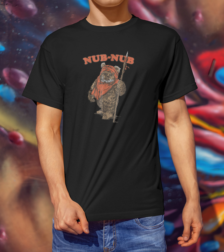 Nub Nub Ewok Vintage Star Wars Camp T-Shirt