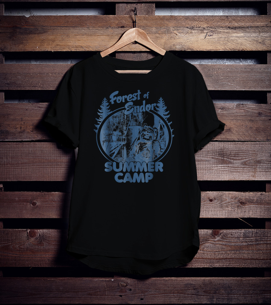 Forest Of Endor Ewok Summer Camp T-Shirt