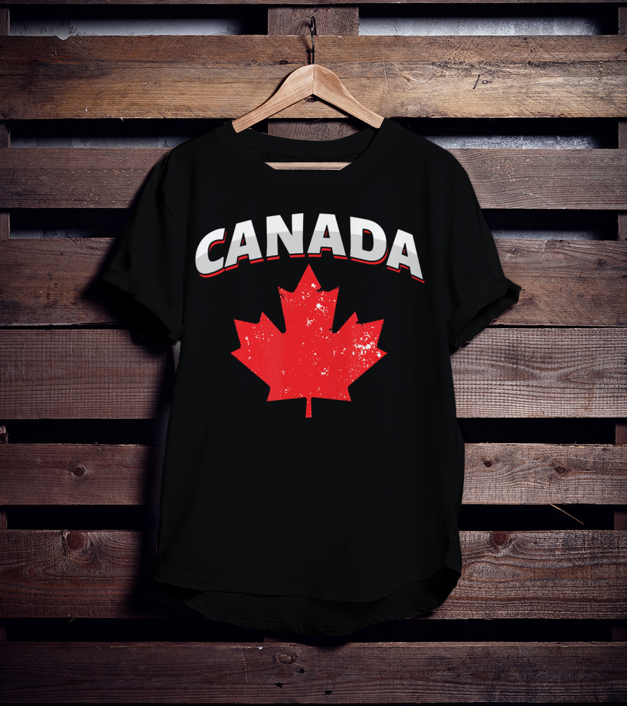 Canadian Maple Leaf Canada Patriotic Toronto Vancouver T-Shirt