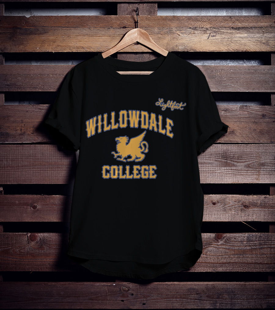 Willowdale College Lightfoot Disney Pixar Onward Gryphon T-Shirt