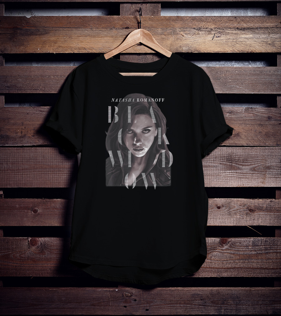 Natasha Romanoff Black Widow Marvel T-Shirt