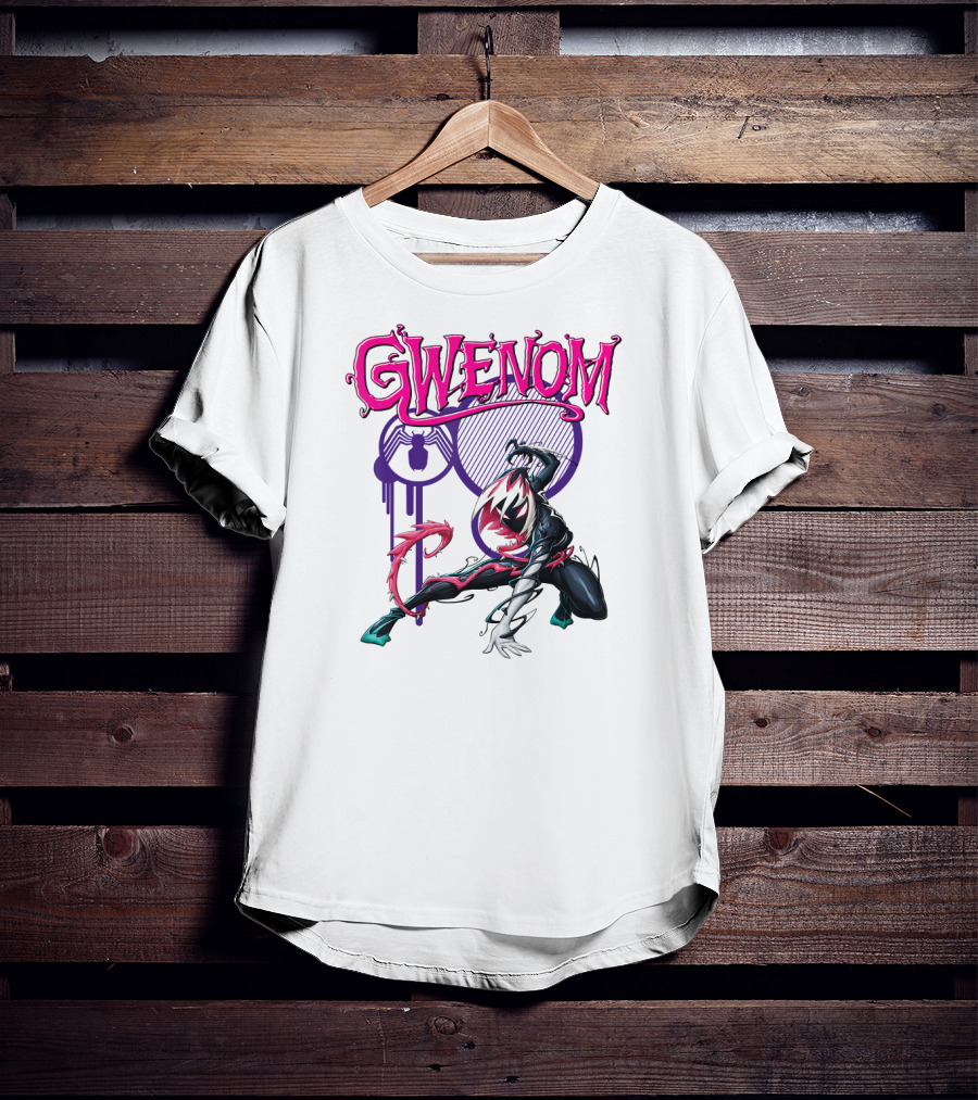 Marvel Spider-Man Maximum Venom Gwenom Dynamic Pose T-Shirt