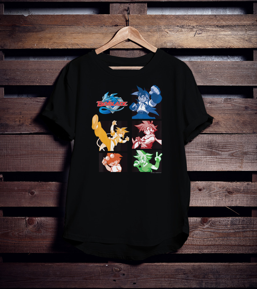 BEYBLADE GENERATION 1 BLADEBREAKERS MONO DARK DRAGON T-Shirt