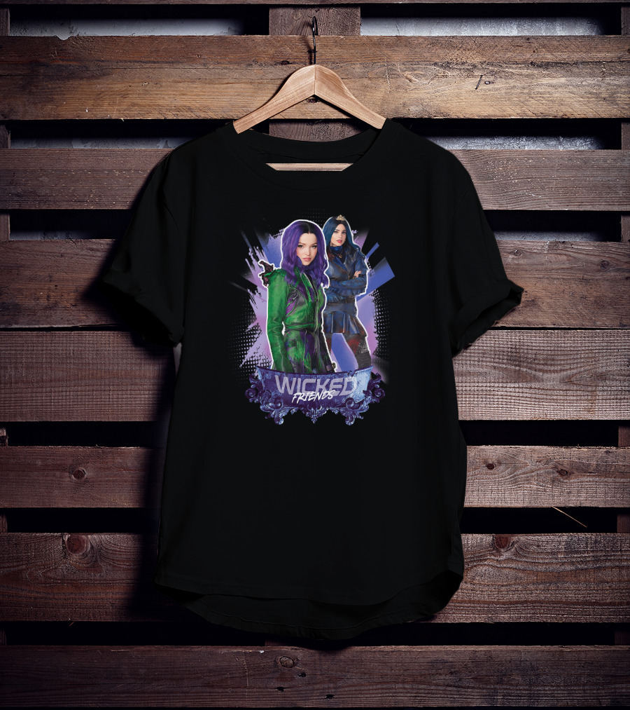 Disney Descendants 3 Mal Evie Wicked Friends T-Shirt