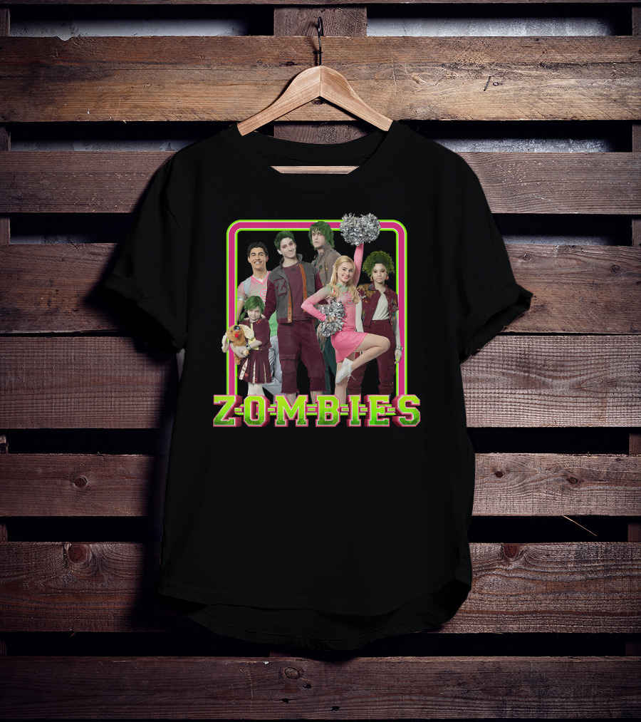 Disney Zombies Cheerleading Friends Group T-Shirt