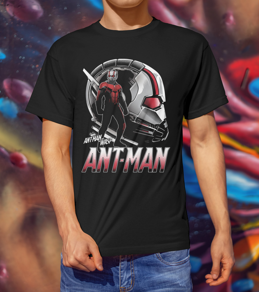 Marvel Ant-Man And The Wasp Helmet Profile T-Shirt