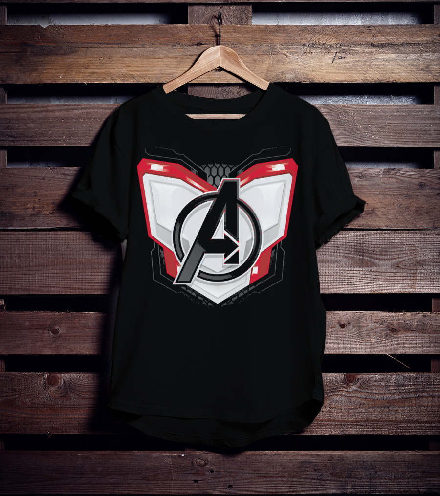 Avengers Logo Quantum Suit T-Shirt