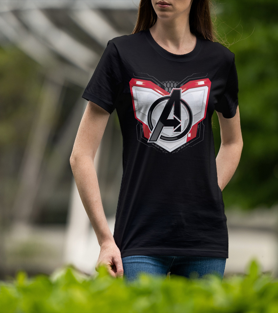 Avengers Logo Quantum Suit T-Shirt