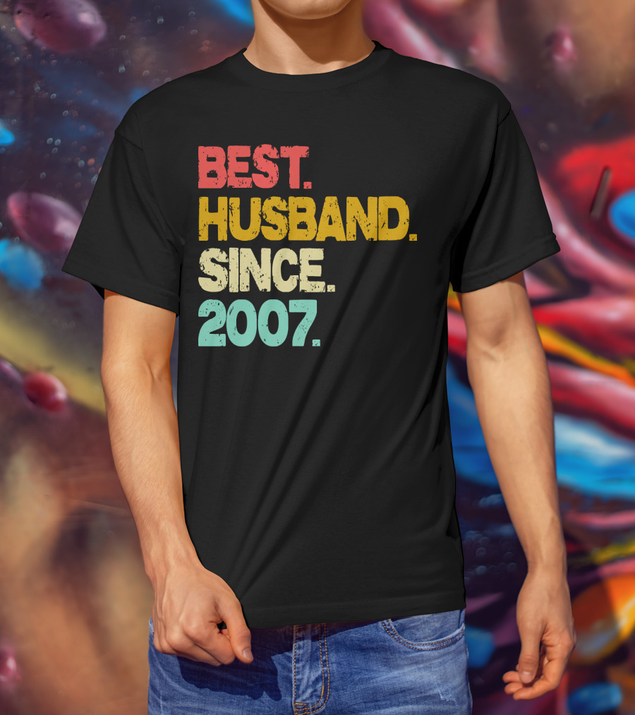 Best Husband Since 2007 T-Shirt