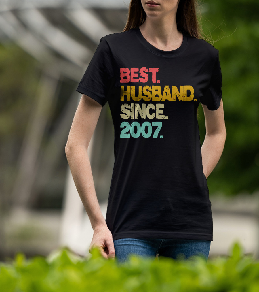 Best Husband Since 2007 T-Shirt