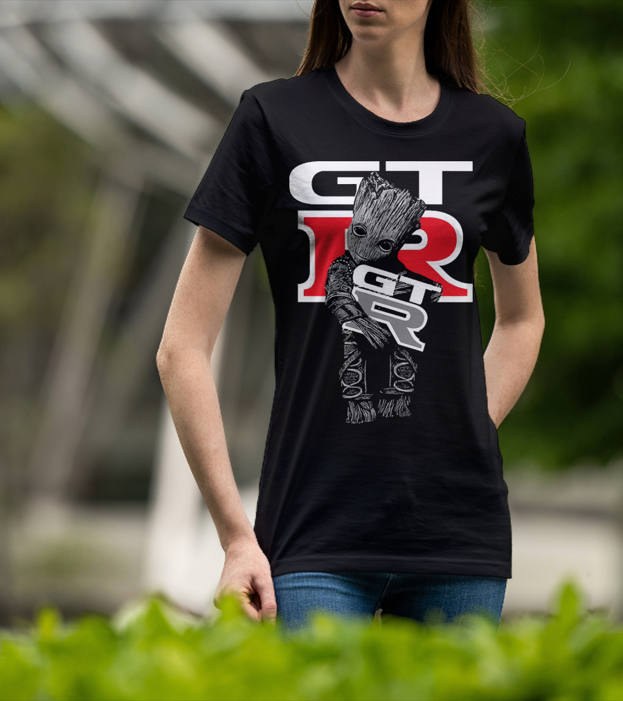 Baby Groot GT-R Hug Iconic T-Shirt