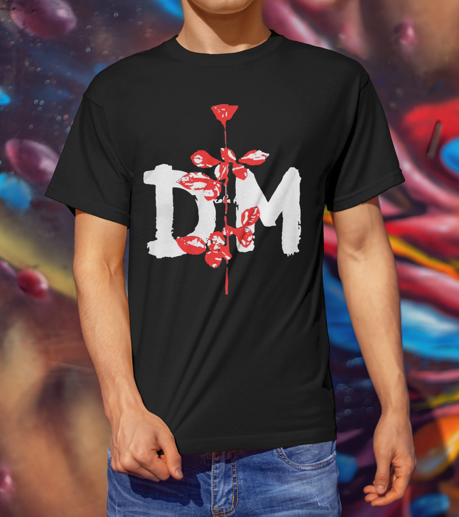 Depeche Mode Red Rose DM T-Shirt