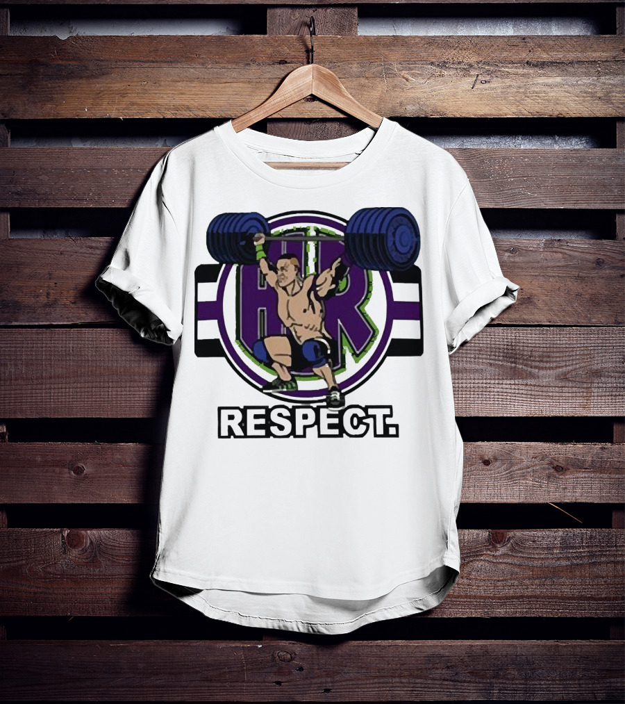 John Cena Cenation HR Respect Weightlifting Champion T-Shirt