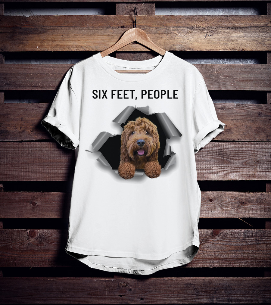 Six Feet People Cockapoo Torn Ripper T-Shirt