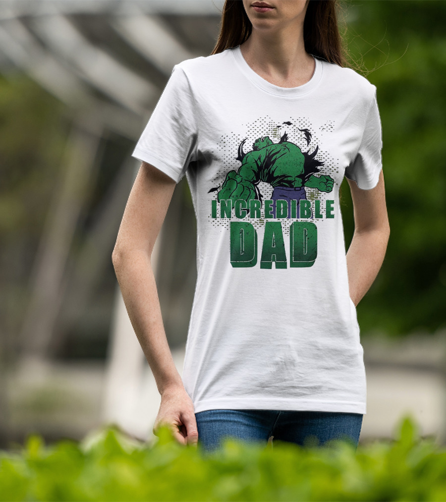 Marvel Hulk Father's Day Incredible Dad Hero T-Shirt