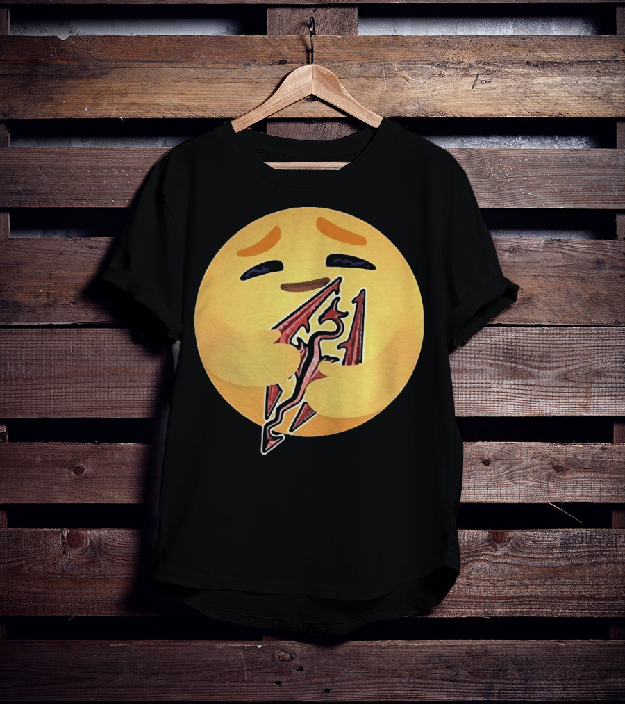 Happy Emoji Hugging Skyrim T-Shirt