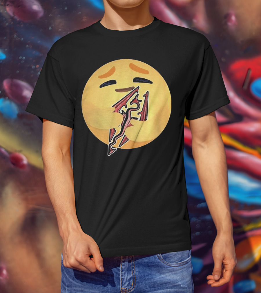 Happy Emoji Hugging Skyrim T-Shirt