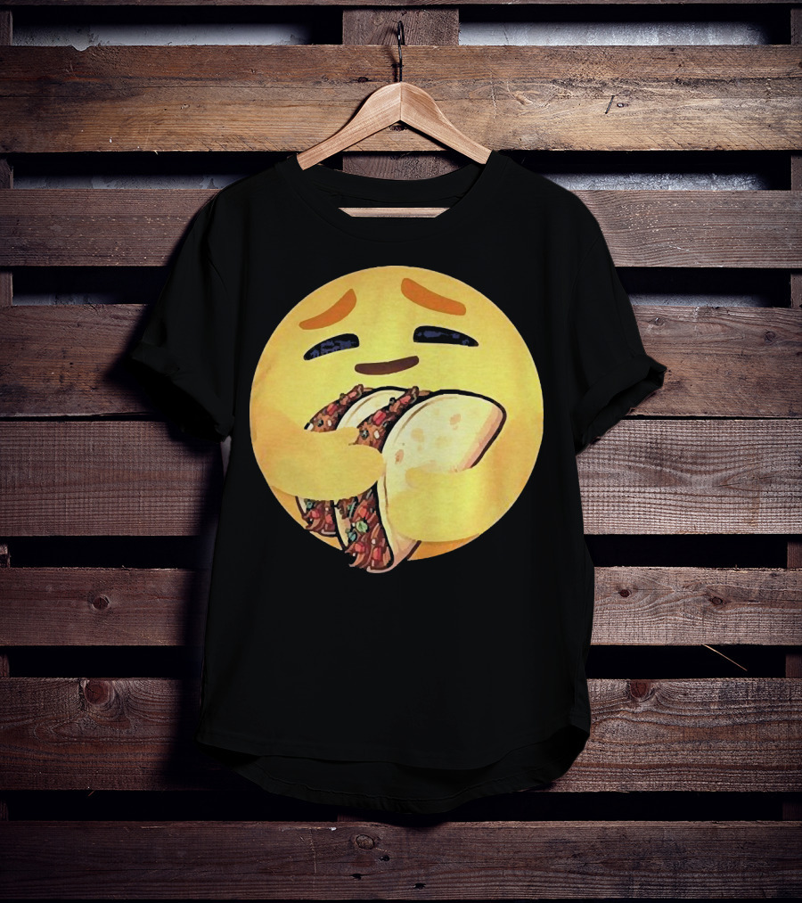 Care Emoji Hugging Tacos T-Shirt