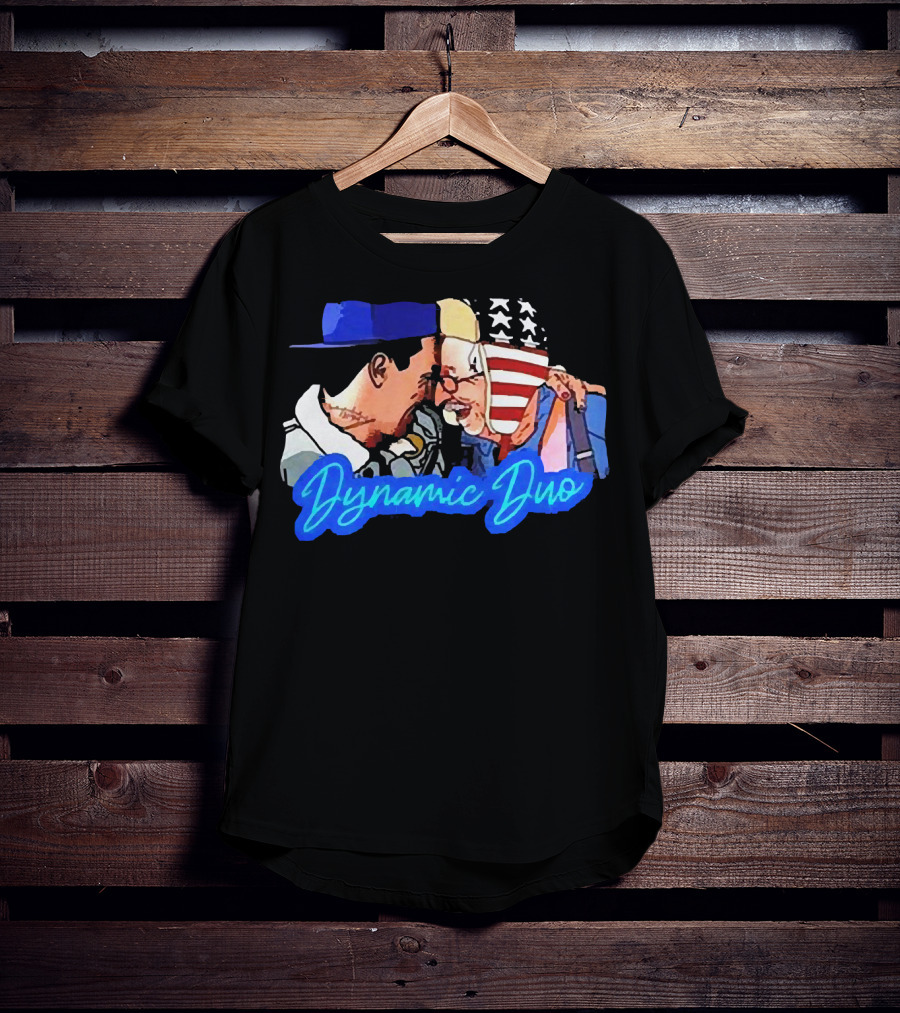 Dynamic Duo Justin Spencer Roy Small Recycled Percussion T-Shirt