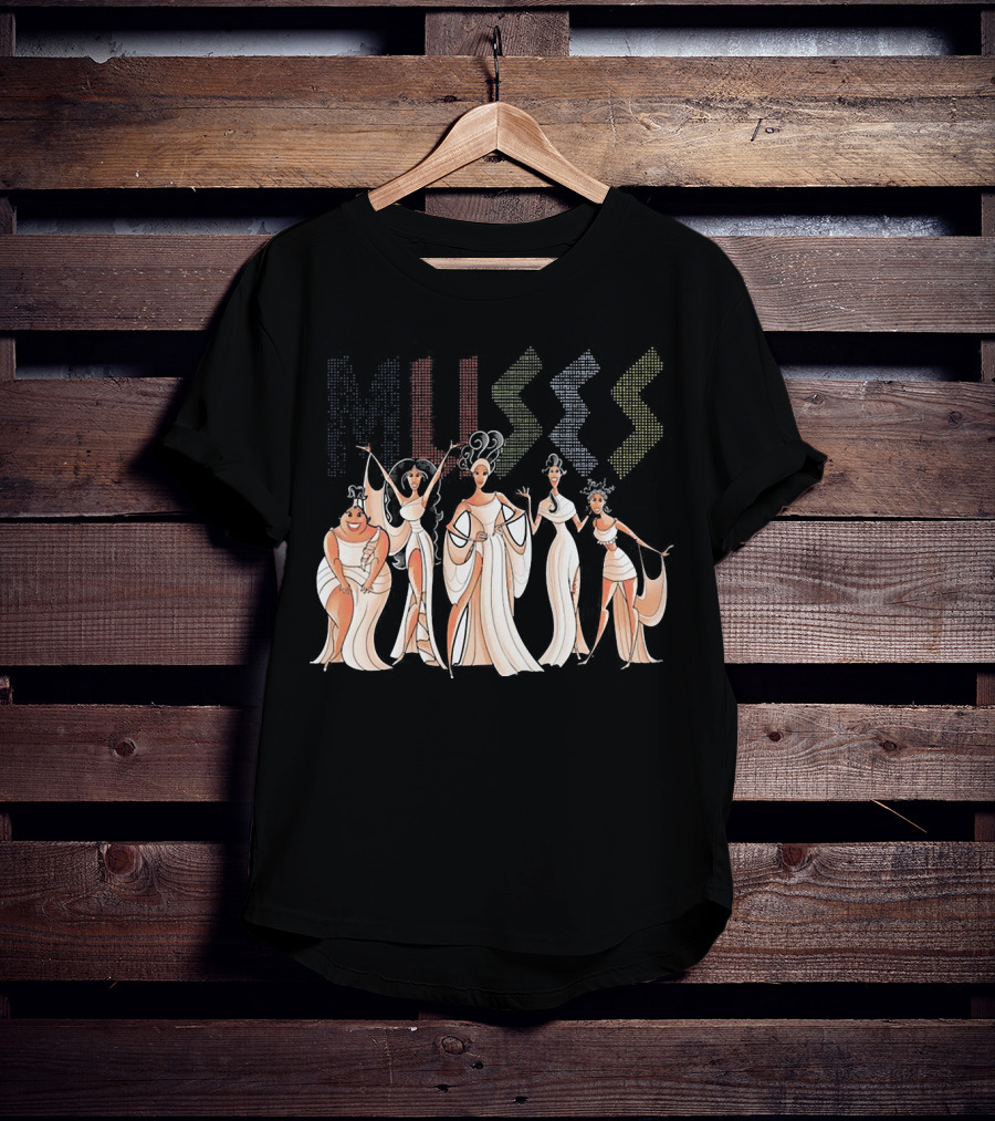 Women Are More Than Muses Feminist Fashion Empowerment With Iconic Muses T-Shirt