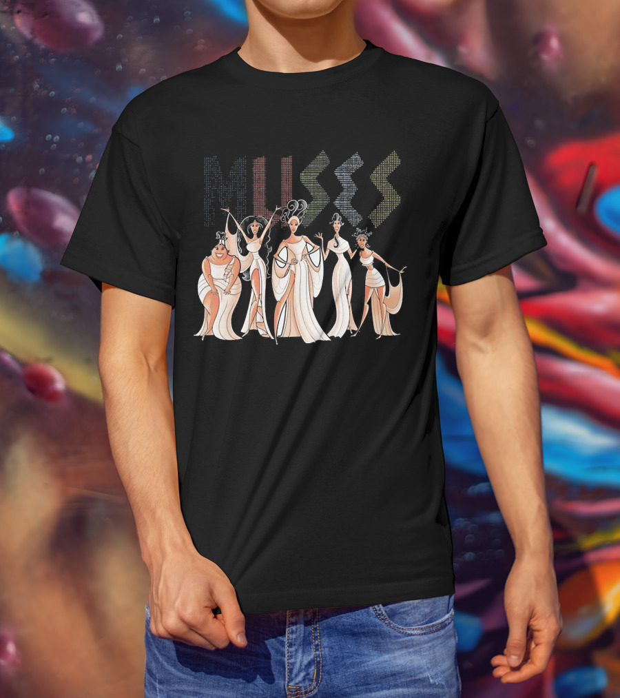 Women Are More Than Muses Feminist Fashion Empowerment With Iconic Muses T-Shirt