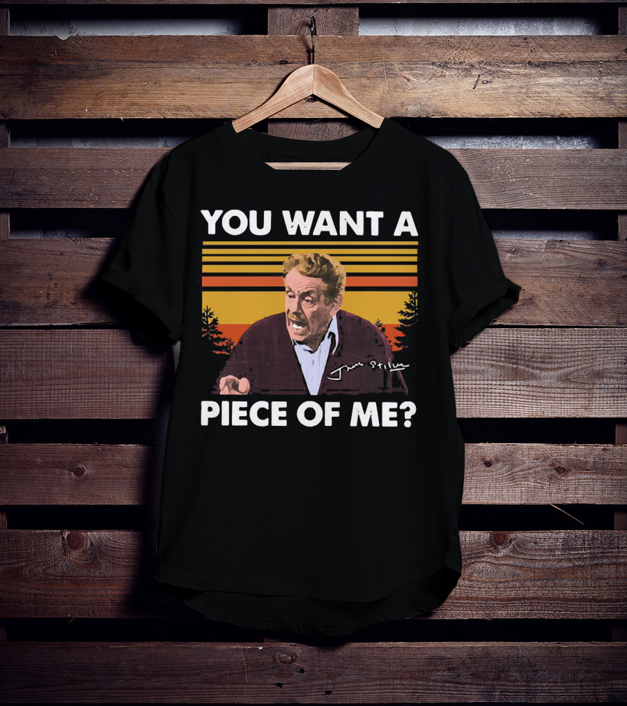 You Want A Piece Of ME Seinfeld Jerry Stiller Character T-Shirt