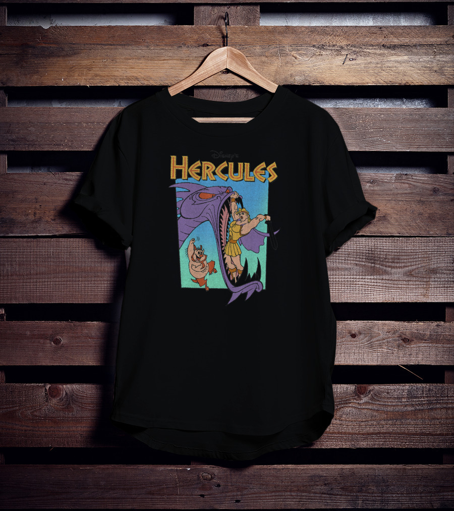 Disney's Hercules Hydra Battle Vintage T-Shirt