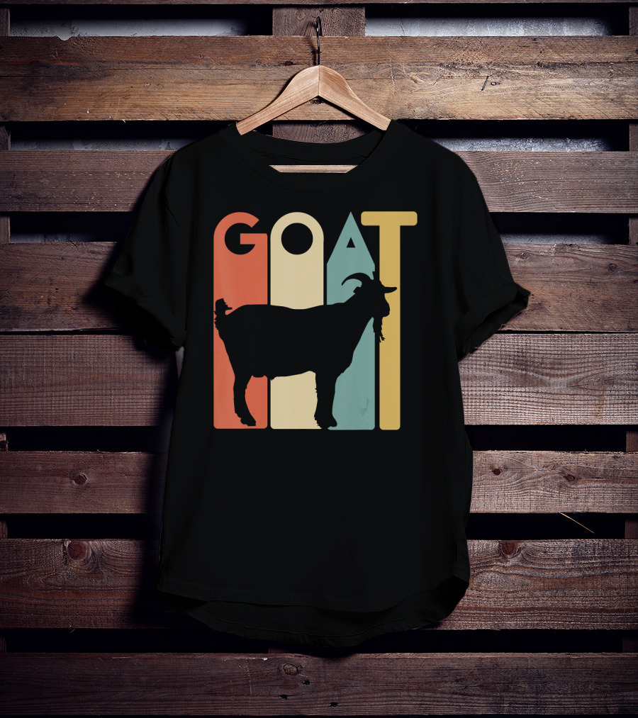 Retro Vintage Goat Animal Goats Lover T-Shirt