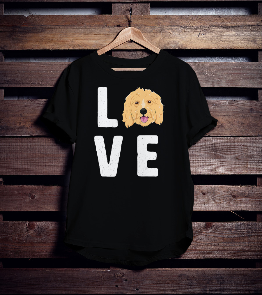 Love Goldendoodles Dog Puppy Doodle T-Shirt