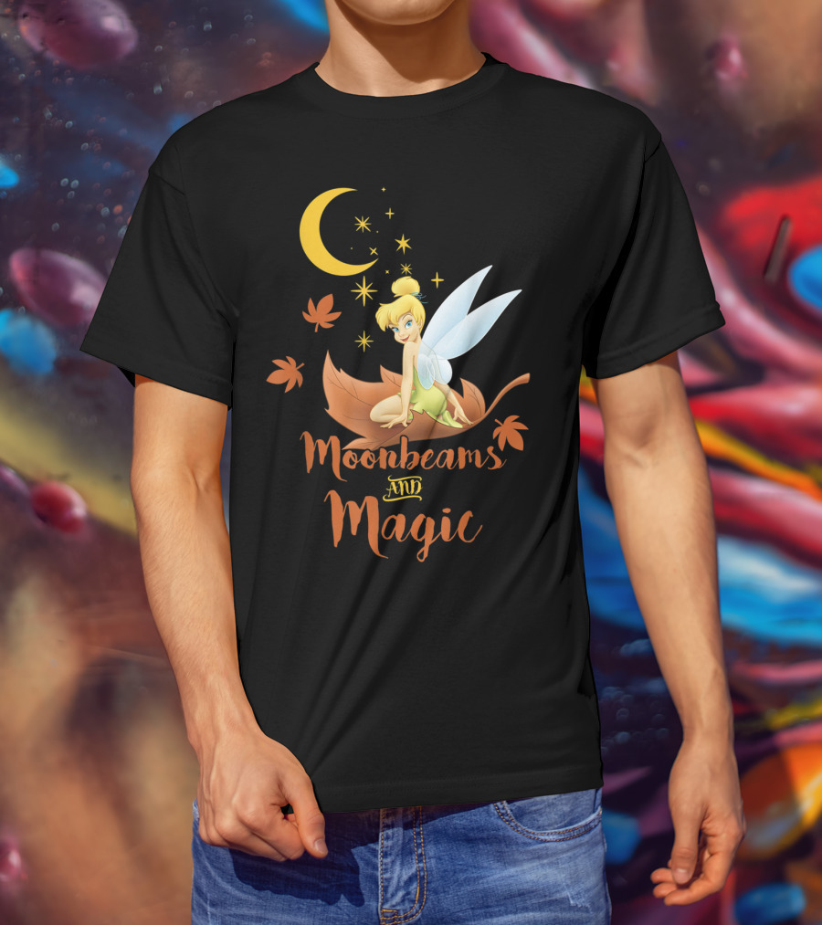 Disney Peter Pan Tinkerbell Moonbeams And Magic T-Shirt