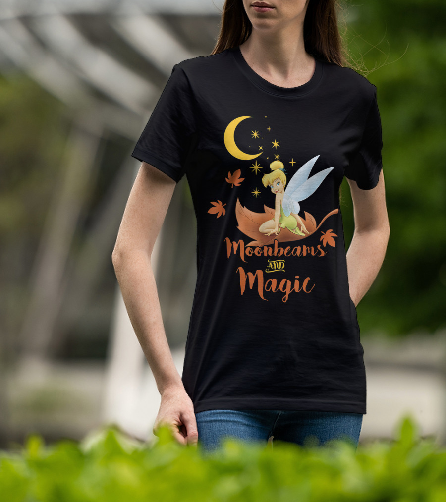 Disney Peter Pan Tinkerbell Moonbeams And Magic T-Shirt