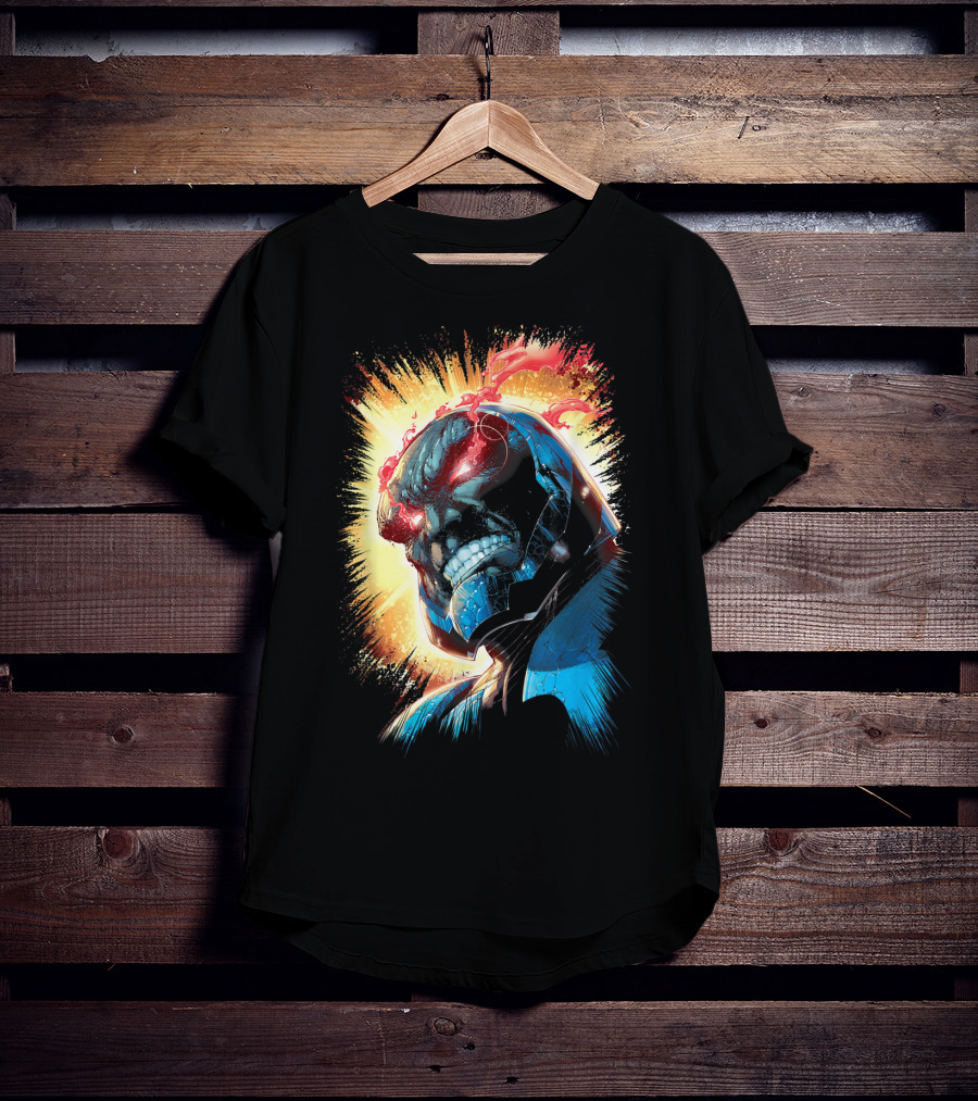 Justice League Darkseid Is Apokolips Omega Beam Wrath T-Shirt