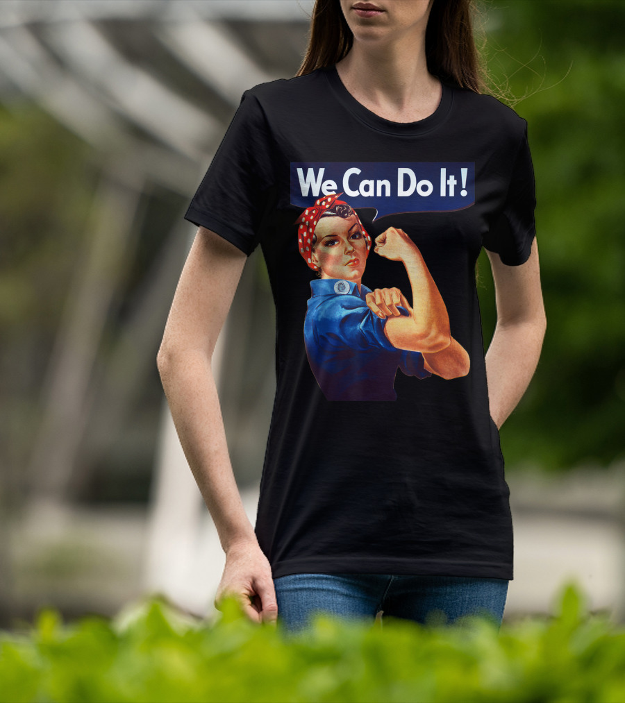 We Can Do It Rosie The Riveter Feminist T-Shirt