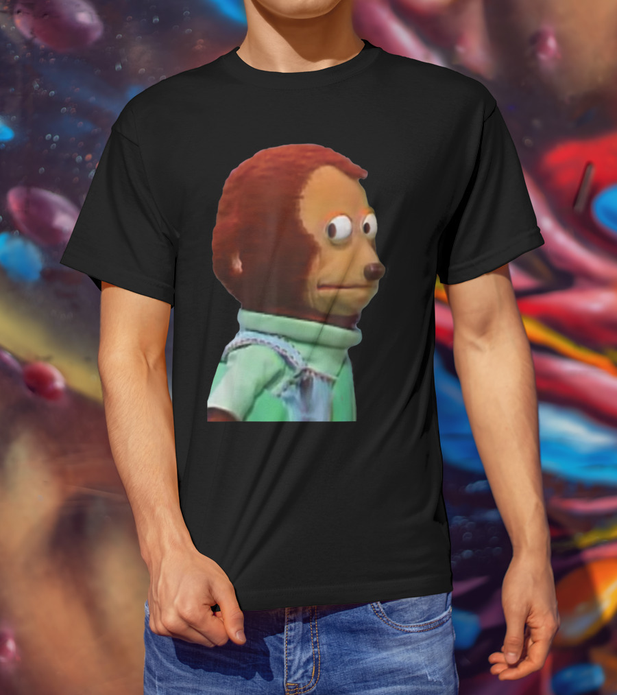 Solo Awkward Look Monkey Puppet Meme Expression T-Shirt