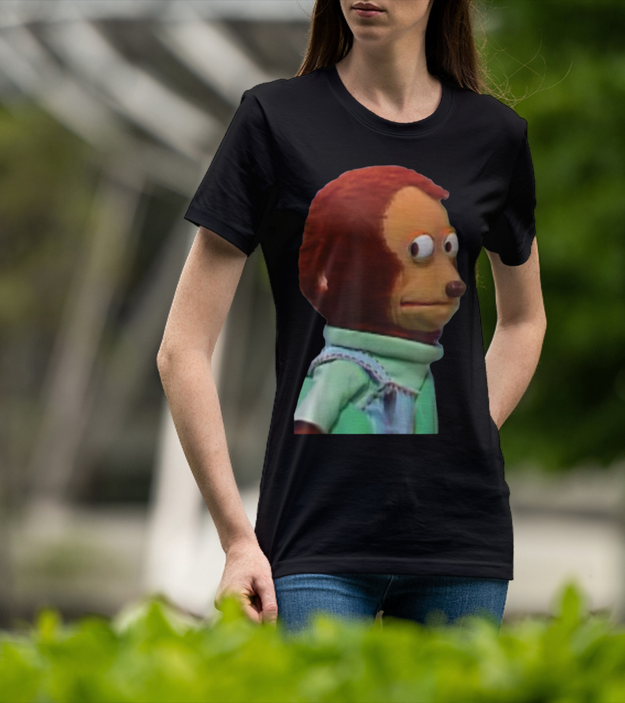 Solo Awkward Look Monkey Puppet Meme Expression T-Shirt