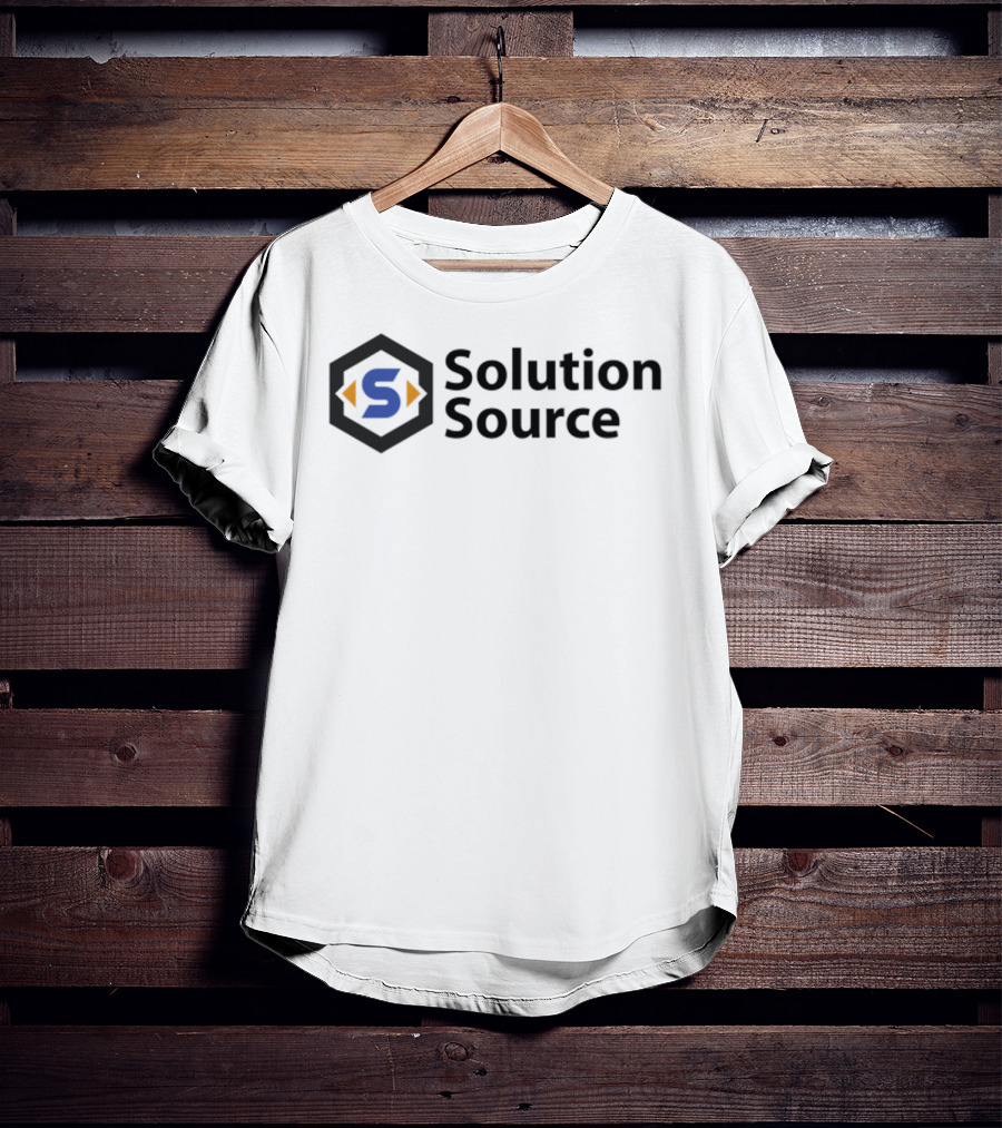 Solution Source Hexagon Logo S T-Shirt