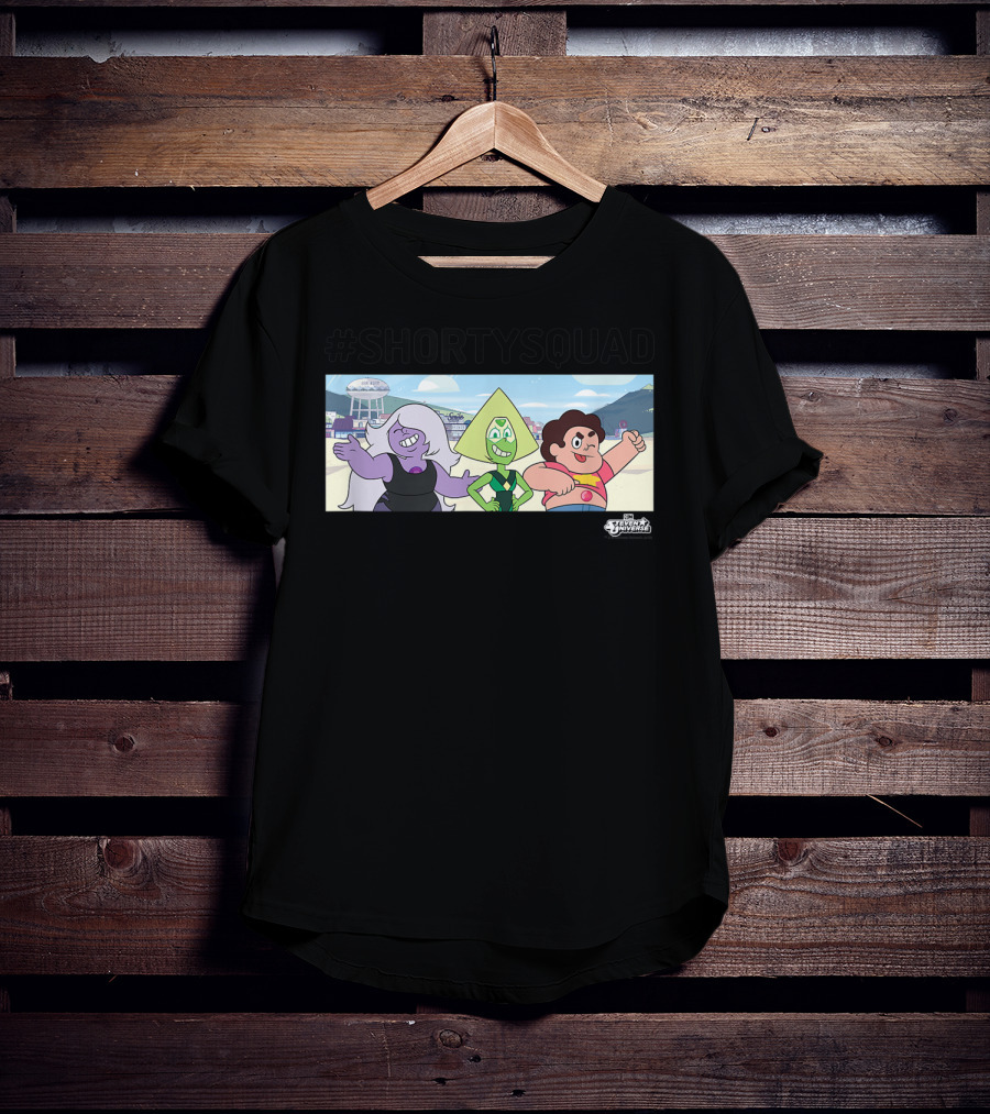 ShortySquad Steven Universe Characters Scene T-Shirt
