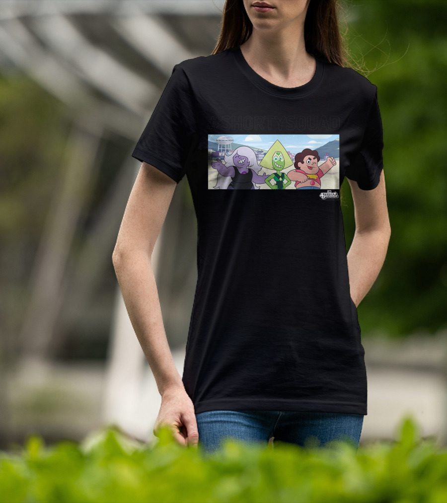 ShortySquad Steven Universe Characters Scene T-Shirt