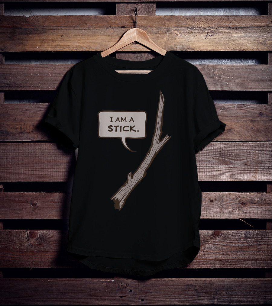 Stormlight Archive I Am A Stick Speech Bubble Branch T-Shirt